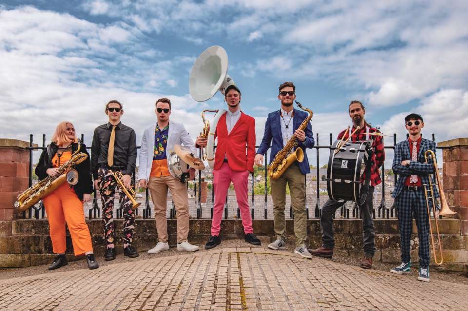 The Brass Animals Birmingham Brass and Drums Band For Hire